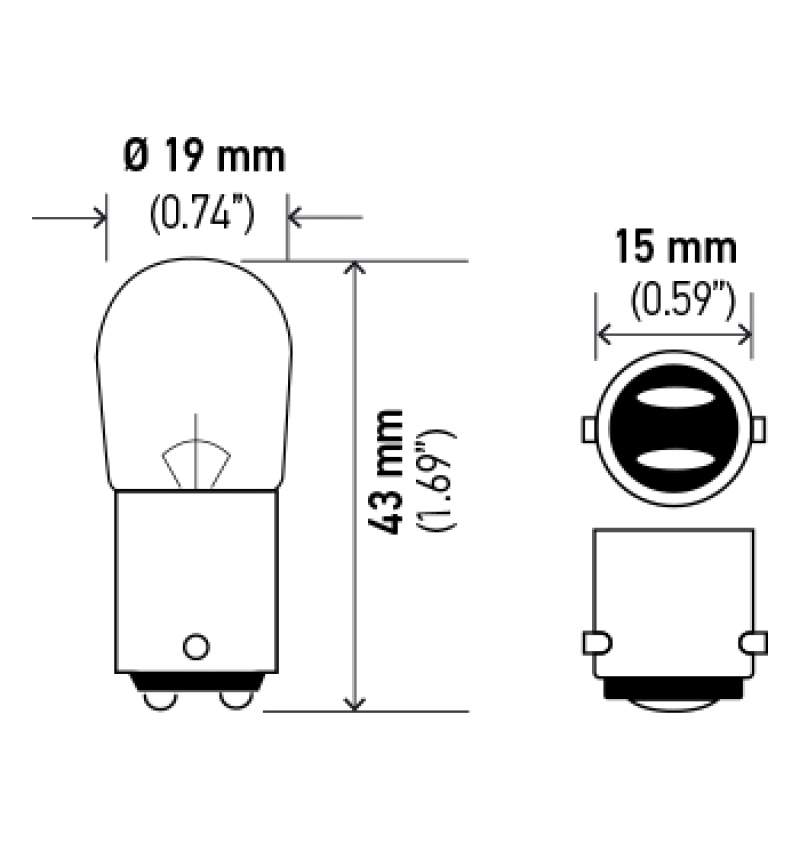 Picture of Hella Miniature Bulb - 1004
