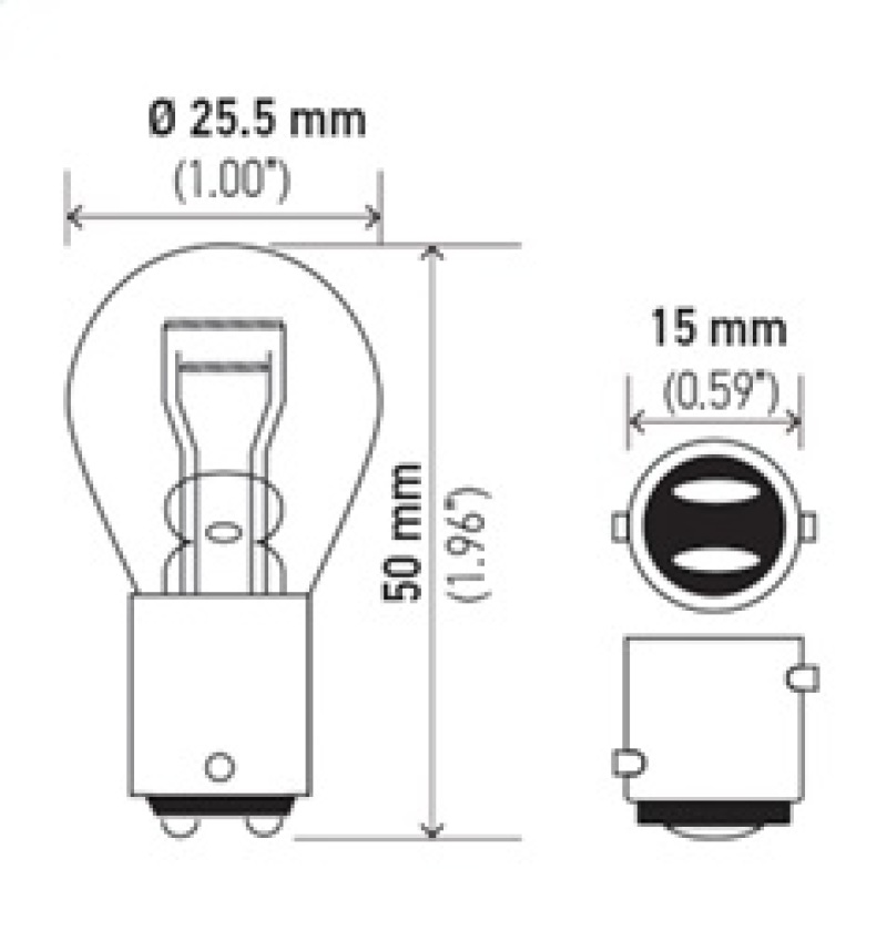 Picture of Hella Miniature Bulb - 7537