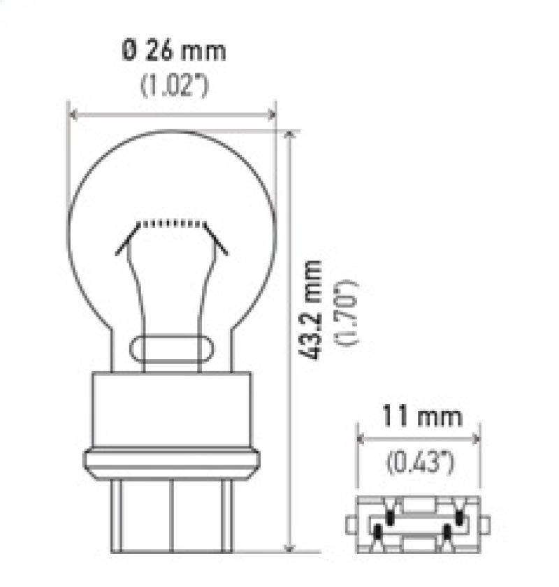 Picture of Hella Miniature Bulb - 3156