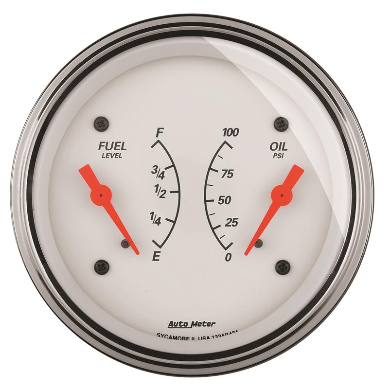 Picture of AutoMeter AM Arctic White Gauges - 1313