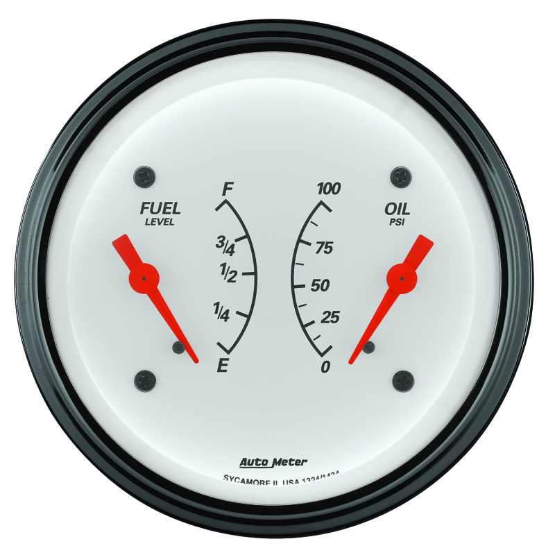 Picture of AutoMeter AM Arctic White Gauges - 1313
