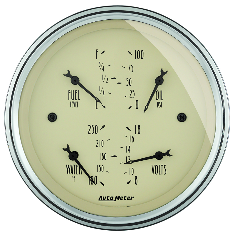 Picture of AutoMeter AM Antique Beige Gauges - 1814