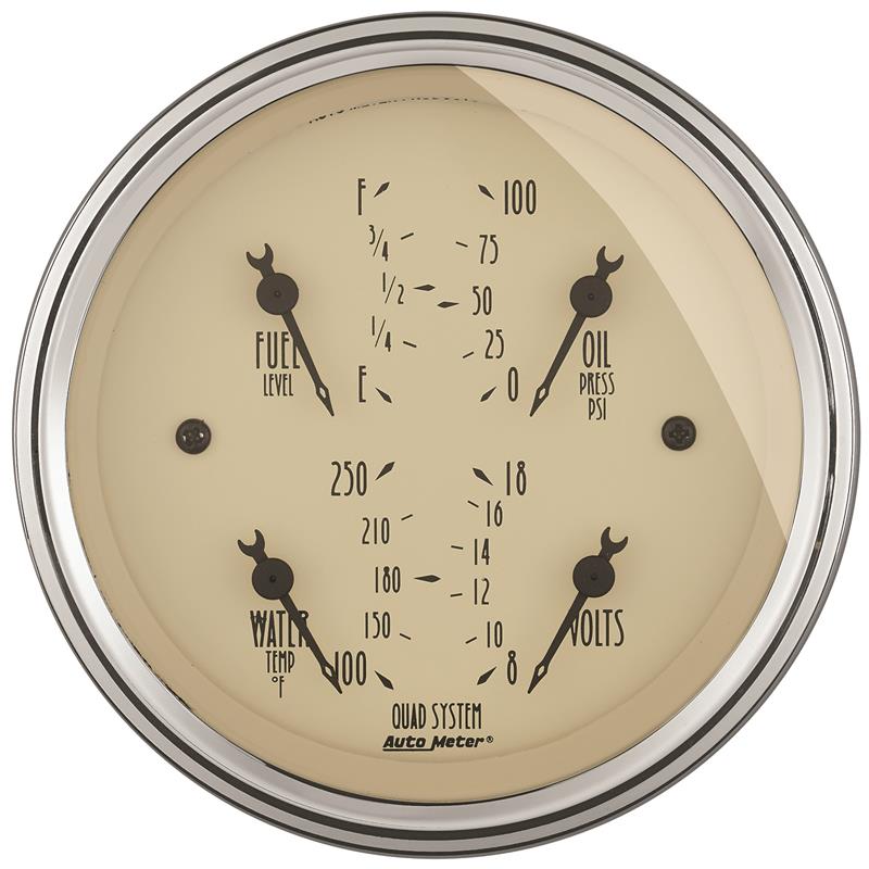 Picture of AutoMeter AM Antique Beige Gauges - 1812