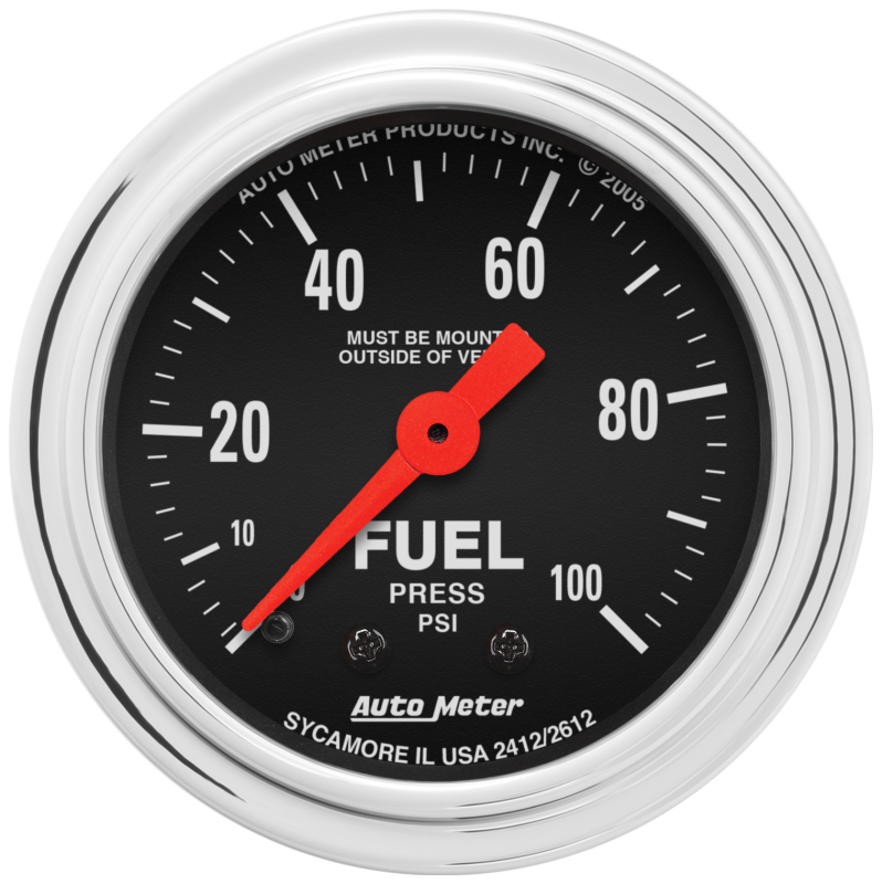 Picture of AutoMeter AM Traditional Chrome Gauges - 2412