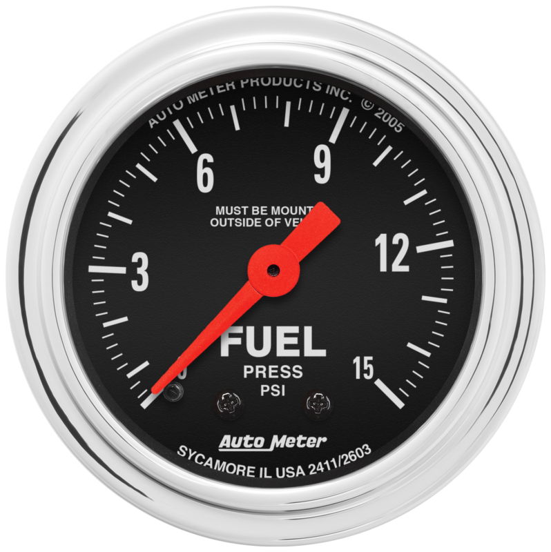 Picture of AutoMeter AM Traditional Chrome Gauges - 2411