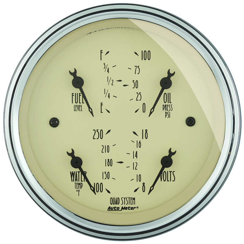 Picture of AutoMeter AM Antique Beige Gauges - 1800