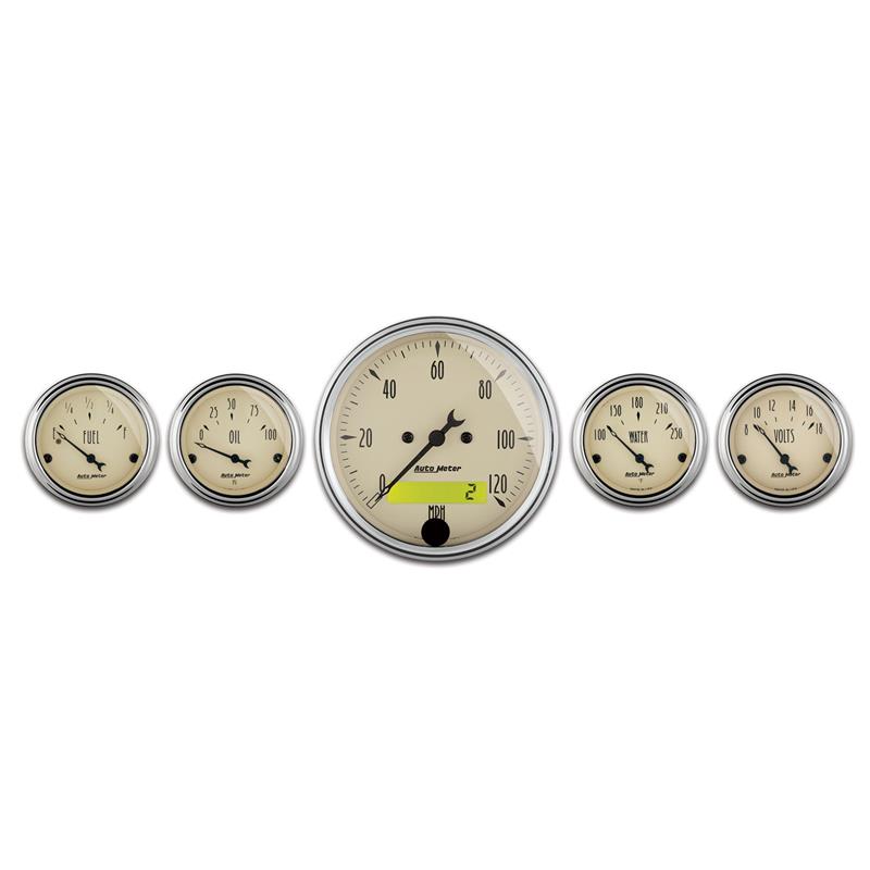 Picture of AutoMeter AM Antique Beige Gauges - 1809