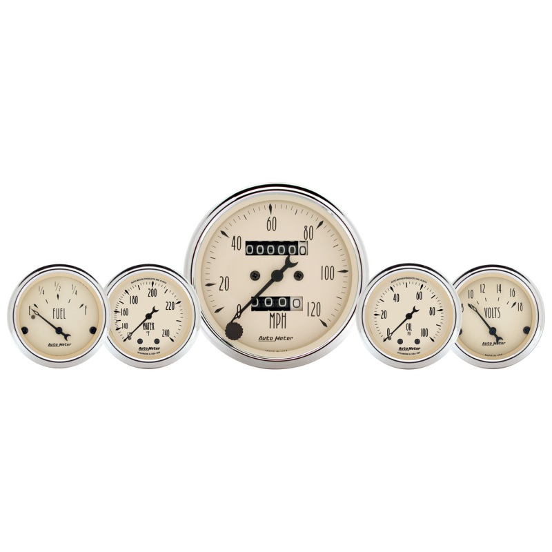 Picture of AutoMeter AM Antique Beige Gauges - 1811