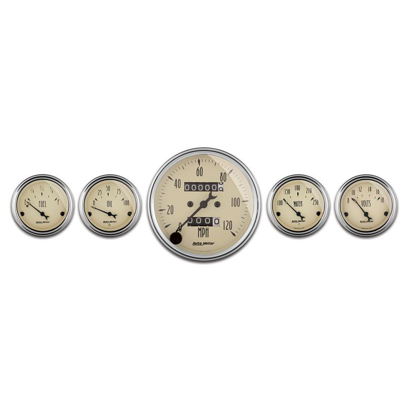Picture of AutoMeter AM Antique Beige Gauges - 1808