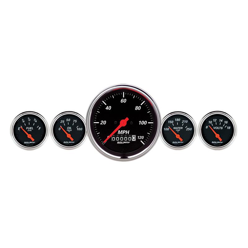 Picture of AutoMeter AM Designer Black Gauges - 1440