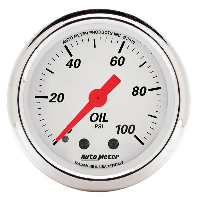 Picture of AutoMeter AM Arctic White Gauges - 1321