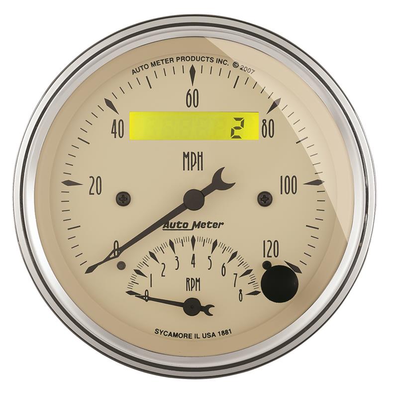 Picture of AutoMeter AM Antique Beige Gauges - 1881