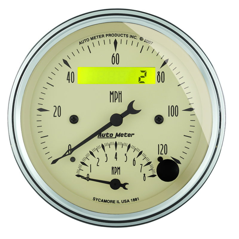 Picture of AutoMeter AM Antique Beige Gauges - 1881