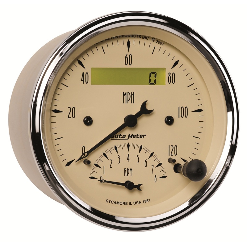 Picture of AutoMeter AM Antique Beige Gauges - 1881