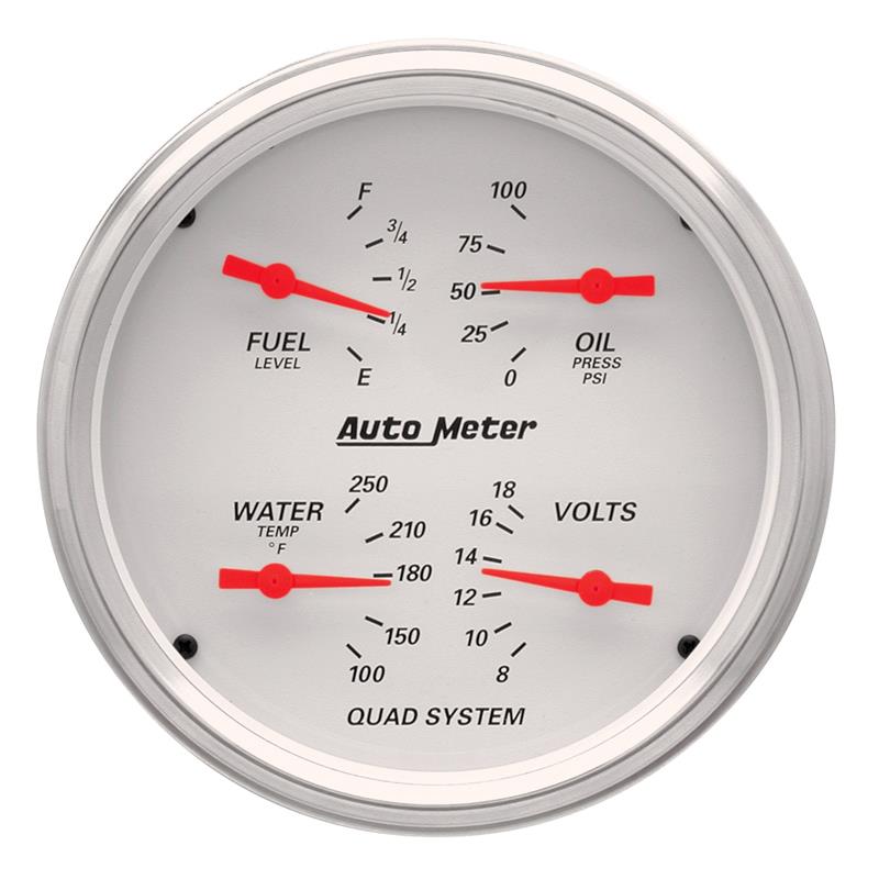 Picture of AutoMeter AM Arctic White Gauges - 1310