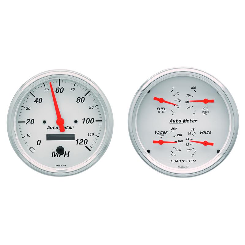 Picture of AutoMeter AM Arctic White Gauges - 1303