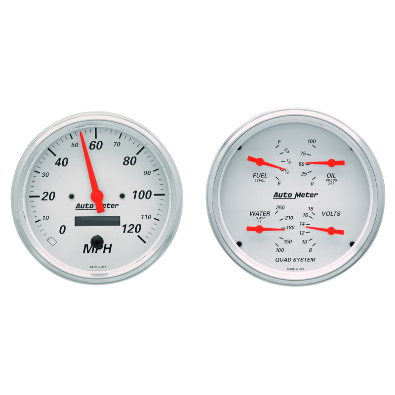 Picture of AutoMeter AM Arctic White Gauges - 1303