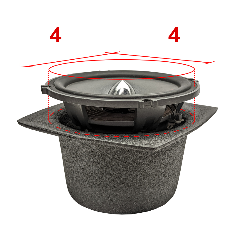 Picture of DEI Speaker Baffles Speaker Mounting Brackets - 50311