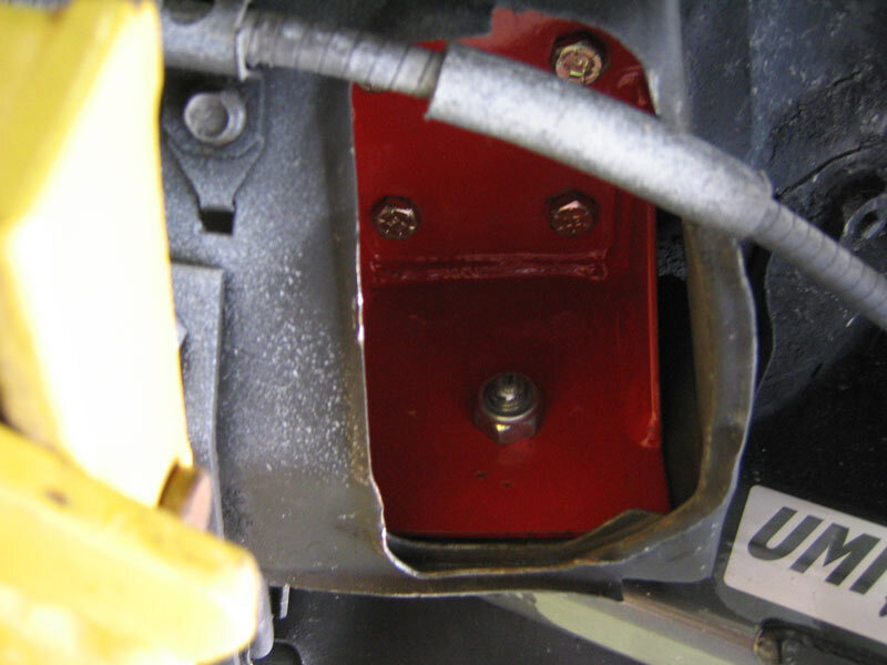 Picture of UMI Performance UMI Crossmember Reinforcements Suspension Arms & Components - 1000
