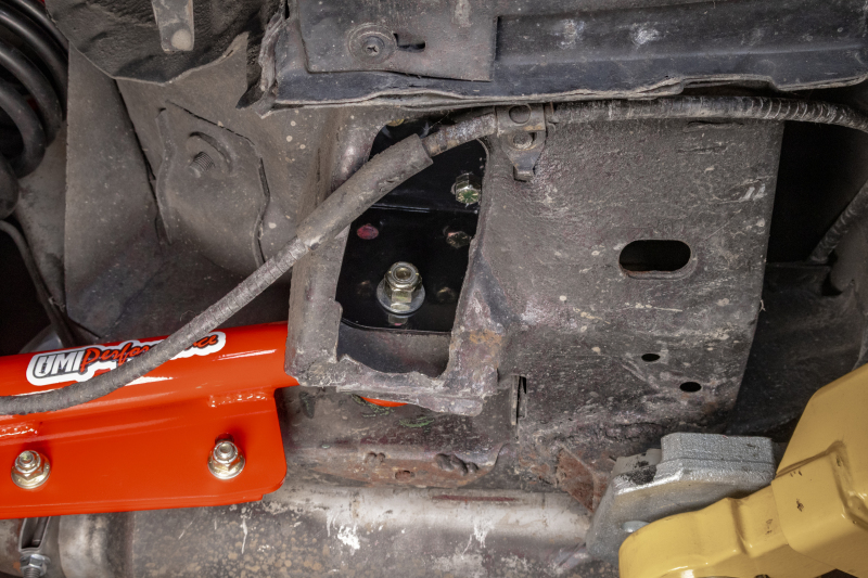 Picture of UMI Performance UMI Crossmember Reinforcements Suspension Arms & Components - 1001