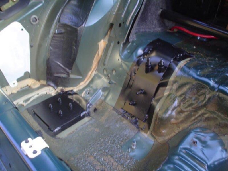 Picture of UMI Performance UMI Crossmember Reinforcements Suspension Arms & Components - 1001