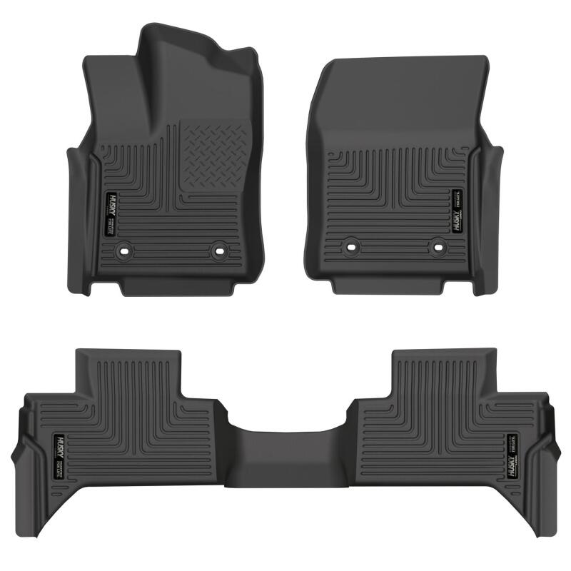 Picture of Husky Liners HL WB-Combo-Black Floor Mats - 99471