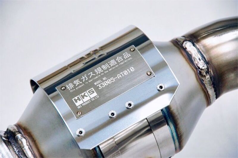 Picture of HKS Metal Catalyzer Catalytic Converter Direct Fit - 33005-AT010