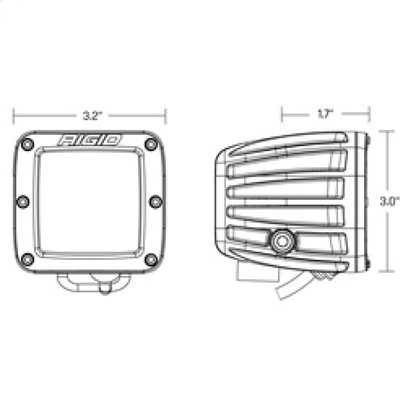 Picture of Rigid Industries RIG D Series Light Bars & Cubes - 20252