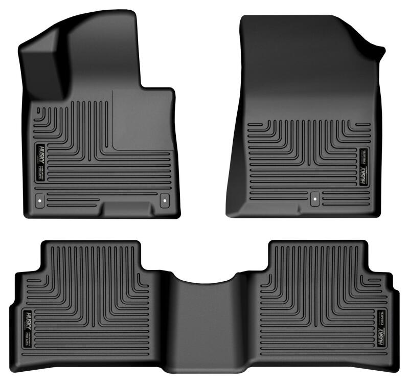 Picture of Husky Liners HL WB-Combo-Black Floor Mats - 95221