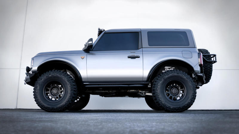 Picture of DV8 Offroad DVE Rock Slider Steps Side Steps - SRBR-05