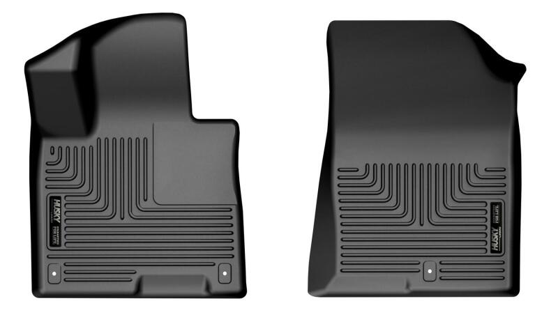 Picture of Husky Liners HL XAC-Front-Black Floor Mats - 53031
