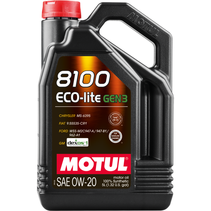 Picture of Motul MOT 8100-5 Liters Motor Oils - 111364