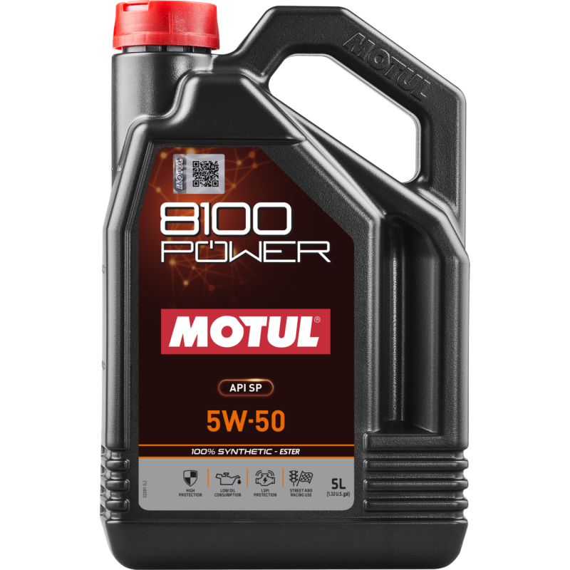 Picture of Motul MOT 8100-5 Liters Motor Oils - 111812
