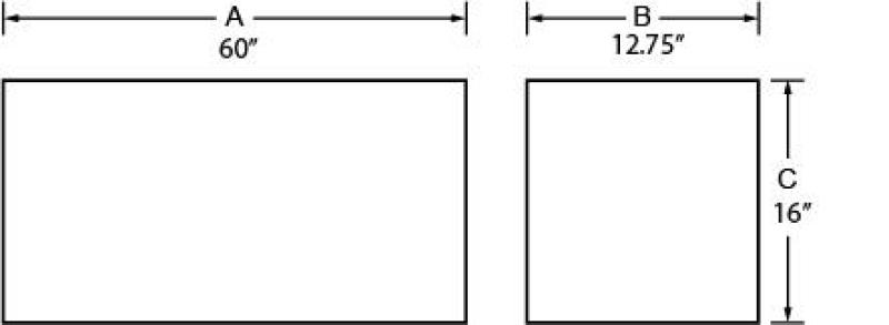 Picture of Tradesman TRA Top Mount Box-Steel Truck Boxes & Storage - 86160