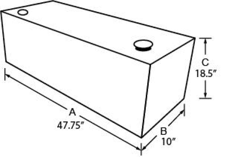 Picture of Tradesman TRA Vertical Liquid Storage Tank-Alum Truck Boxes & Storage - 73350