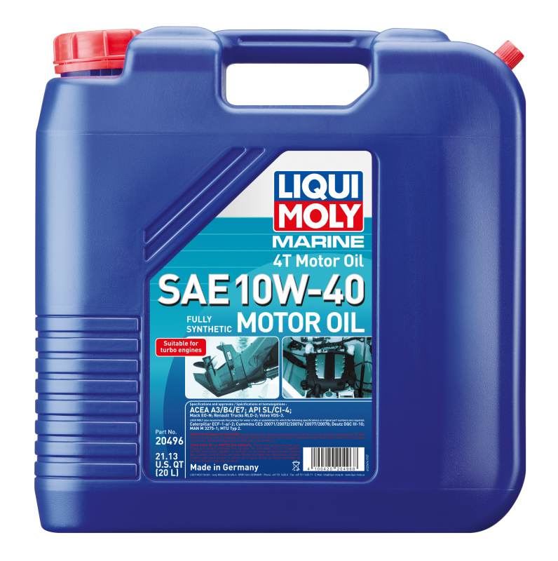 Picture of LIQUI MOLY LQM Motor Oil-Marine 4T - 20496