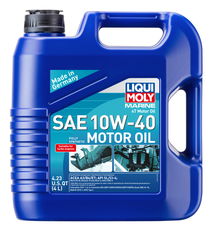 Picture of LIQUI MOLY LQM Motor Oil-Marine 4T - 20508