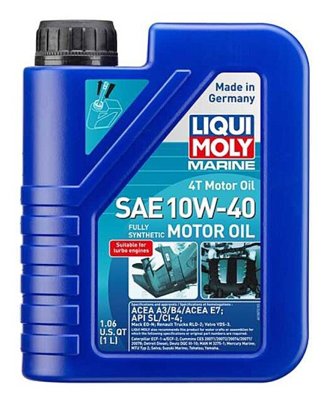 Picture of LIQUI MOLY LQM Motor Oil-Marine 4T - 20506