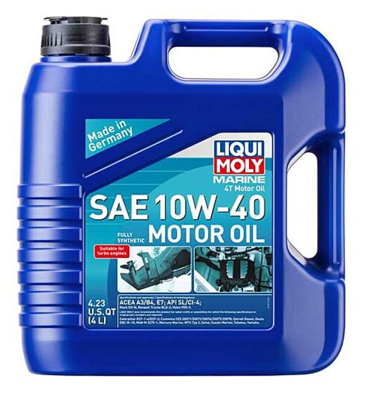 Picture of LIQUI MOLY LQM Motor Oil-Marine 4T - 20508