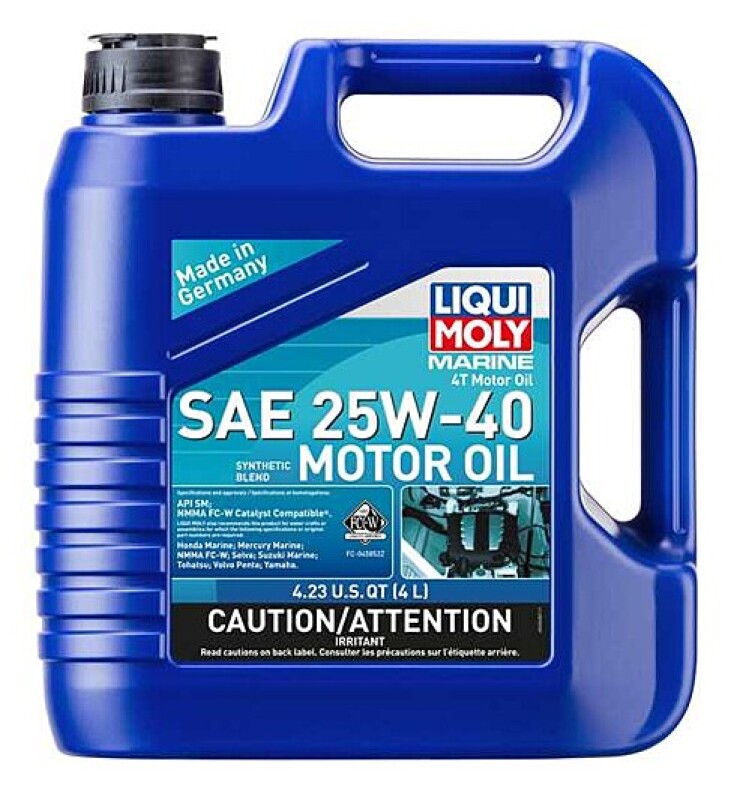 Picture of LIQUI MOLY LQM Motor Oil-Marine 4T - 20548