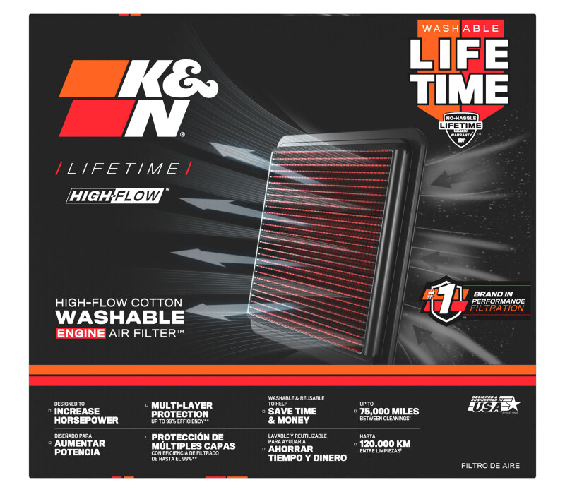 Picture of K&N Engineering KN Drop in Air Filters - 33-5131
