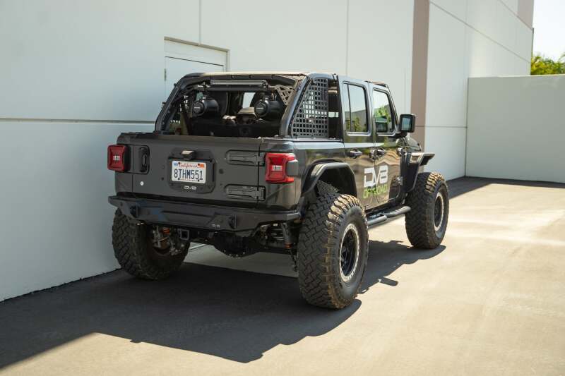 Picture of DV8 Offroad DV8 Hinge Mounted Steps Side Steps - SRJL-08