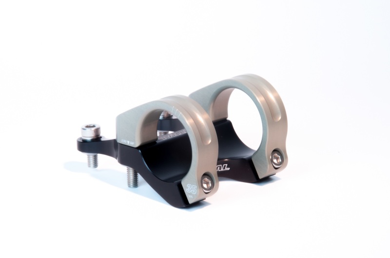 Picture of Renthal REN Clamps Triple Clamp / Trees - STM115-BKAG
