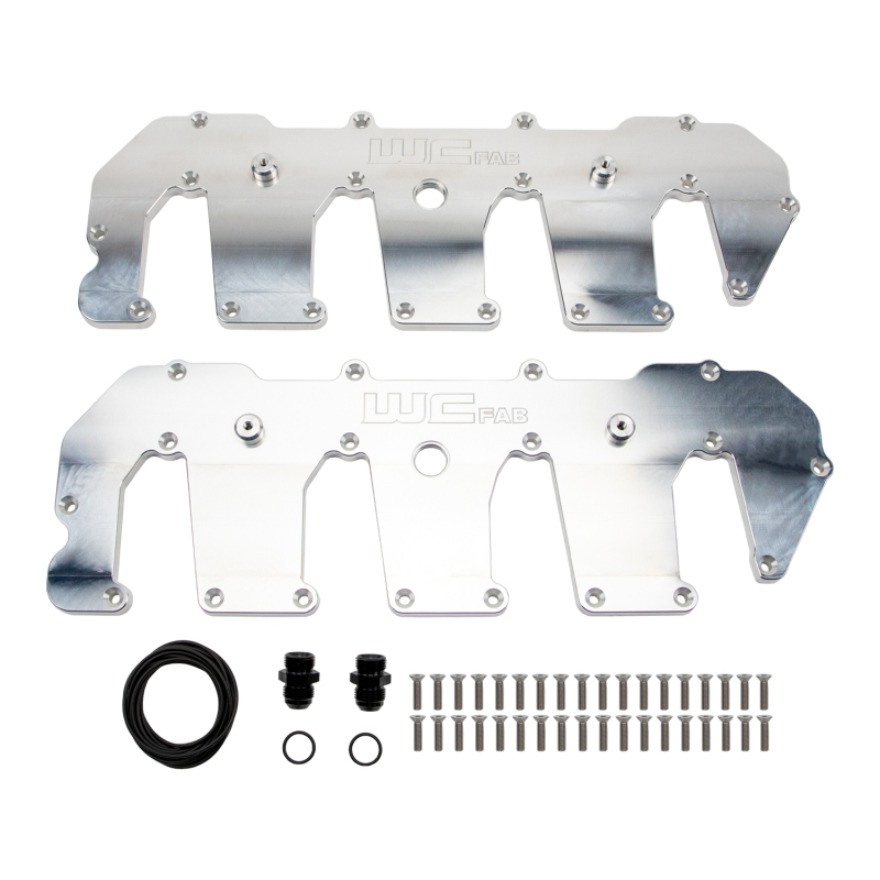Picture of Wehrli WCF Billet Upper Valve Covers - WCF100416-RAW
