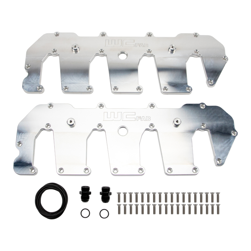 Picture of Wehrli WCF Billet Upper Valve Covers - WCF100416-RAW