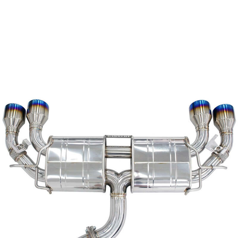 Picture of Invidia INV R400-Silver Tips Catback - HS22GFR8GV4RT