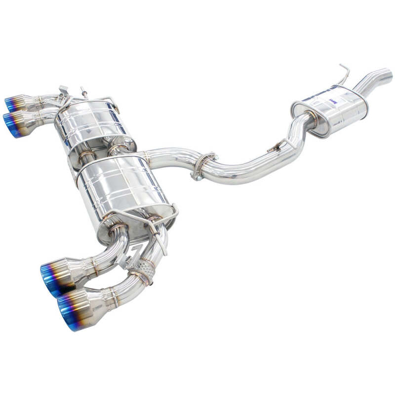 Picture of Invidia INV R400-Silver Tips Catback - HS22GFR8GV4RT