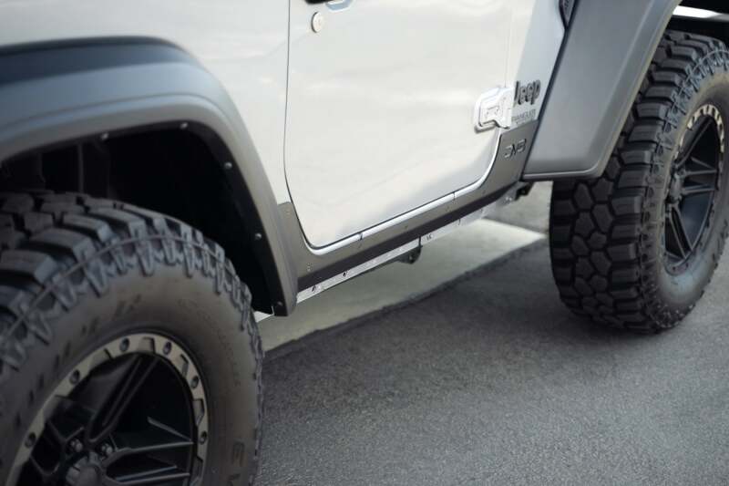 Picture of DV8 Offroad DVE Rock Skins Body Armor & Rock Rails - SRJL-29