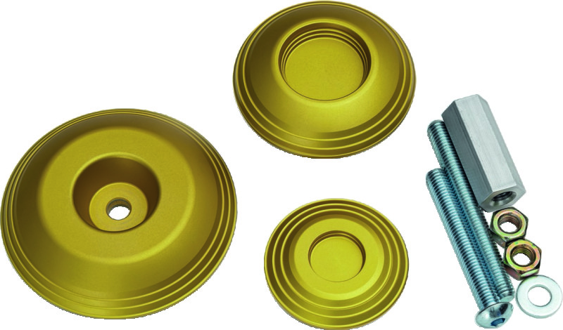 Picture of Kuryakyn KUR Axle Nut Caps D Rear Hardware - 3802
