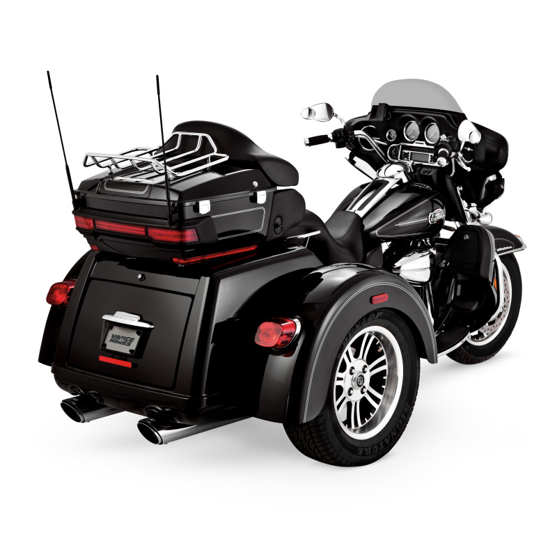 Picture of Vance and Hines VAH Twin Slash Slip-Ons Motorcycle Slip-On - 16763